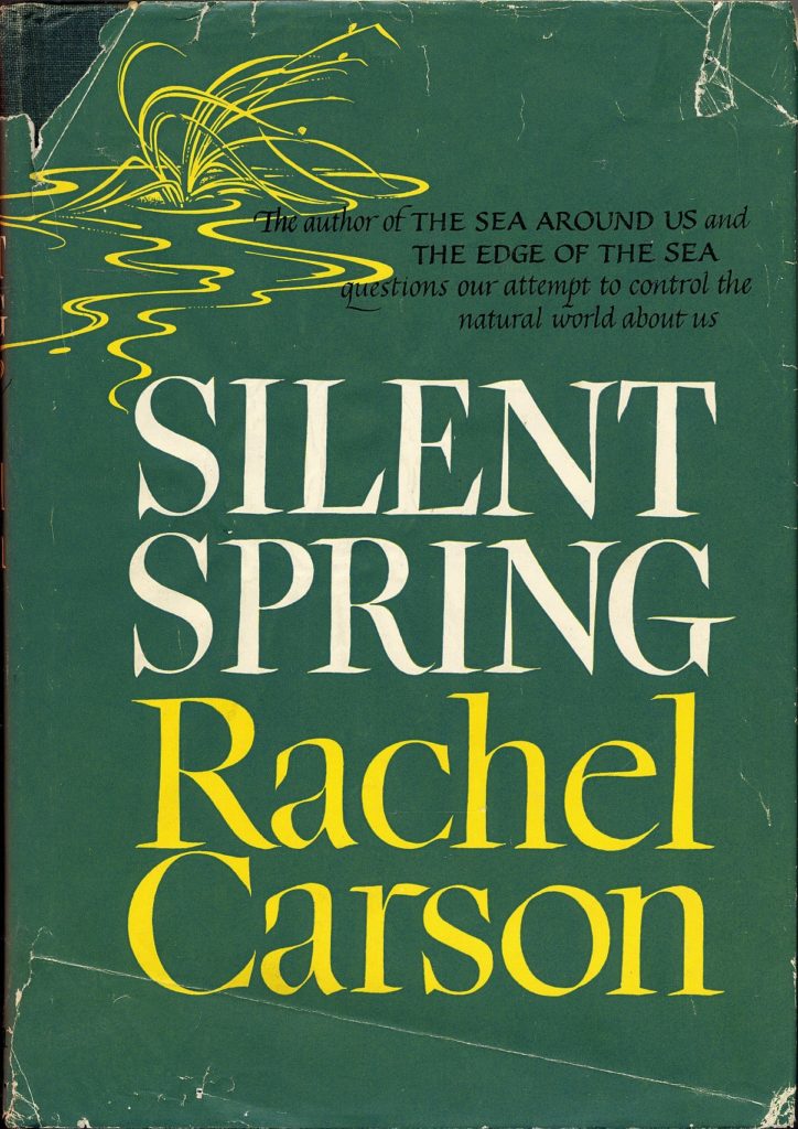 Rachel Carson, Silent Spring cover.